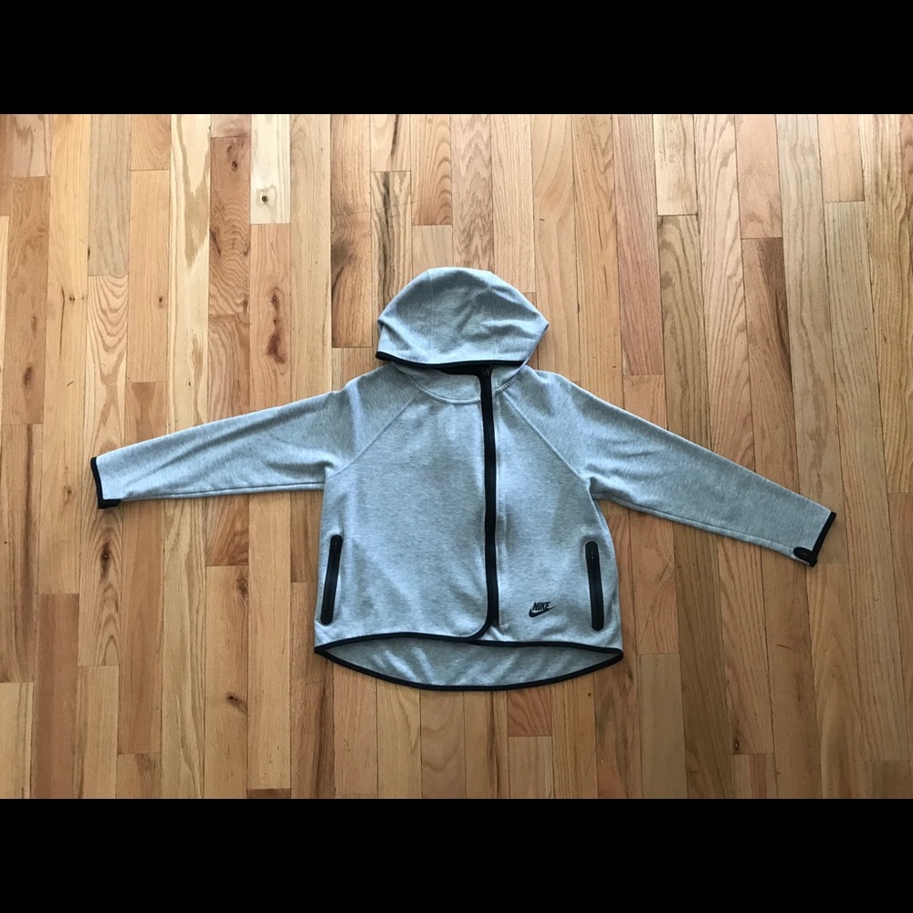 Nike Kids XL Grey Full Zip Hoodie